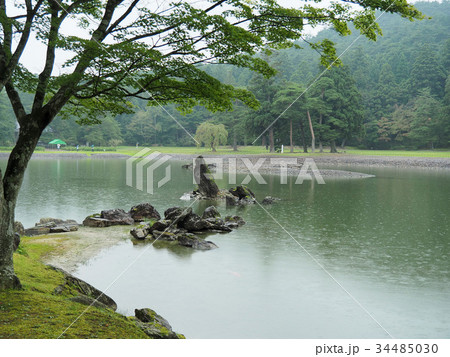 平泉　毛越寺　大泉ヶ池 34485030
