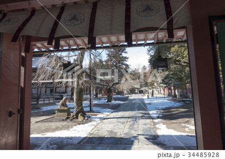 塩竈さまの名で親しまれる「鹽竈神社」眺望のよい松島湾に面した塩釜神社Shiogama Shrine 34485928