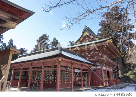 塩竈さまの名で親しまれる「鹽竈神社」眺望のよい松島湾に面した塩釜神社Shiogama Shrine 34485930