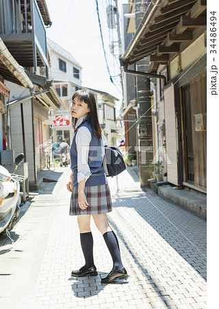 女子高生　田舎　ポートレート 34486494