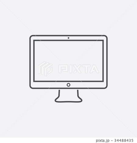 Desktop Computer Icon Desktop Computer Icon 34488435