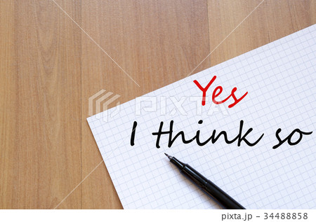 Yes i think so text concept 34488858