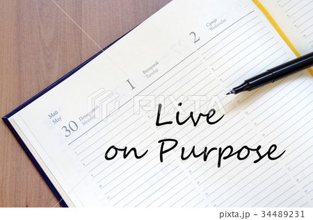 Live on purpose concept 34489231