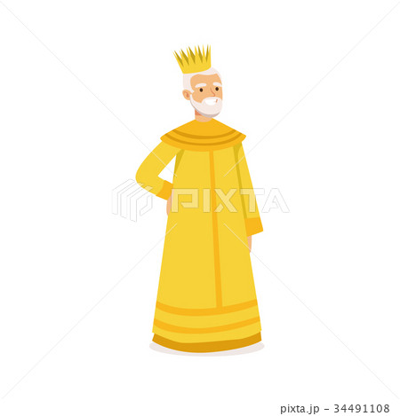 Majestic king, fairytale or historical character 34491108