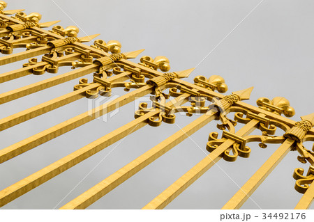 The golden gate of the Palace of Versailles, or The golden gate of the Palace of Versailles, or 34492176