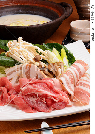 牛肉の豆乳鍋 牛肉の豆乳鍋 34494025