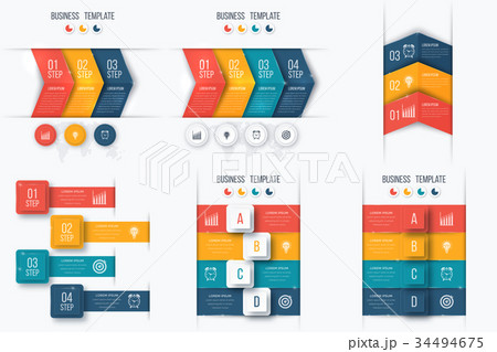 Set with infographics 34494675