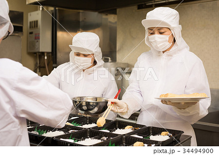 給食、弁当の製造 34494900