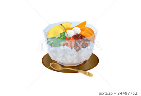 今日のスイーツあんみつ 今日のスイーツあんみつ 34497752
