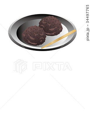 今日のスイーツおはぎ 34497765