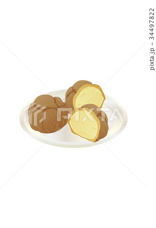 今日のスイーツシュークリーム 今日のスイーツシュークリーム 34497822