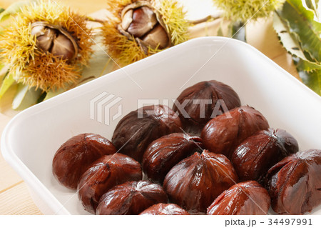 栗の渋皮煮 栗の渋皮煮 34497991
