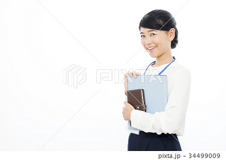 ビジネスウーマン　オフィスカジュアル 34499009