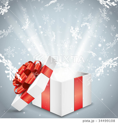 クリスマスプレゼントのイメージのイラスト素材