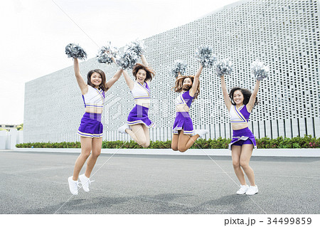 チアリーディング　スタジャン　ボンボン付き Amazon.co.jp: Hooshing 青と銀のポンポン6個 チアリーディング