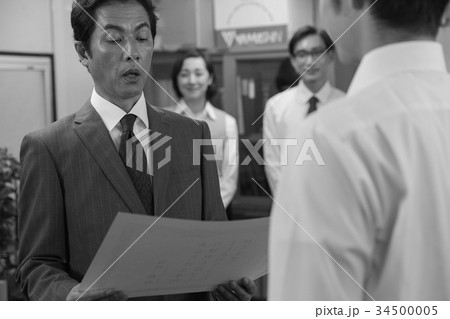 昭和のサラリーマン　仕事風景 34500005