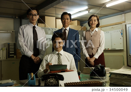 昭和のサラリーマン　ポートレート 34500049