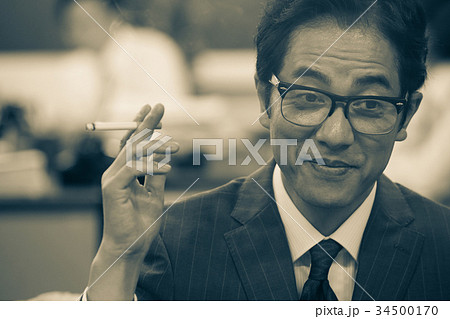 昭和のサラリーマン 仕事風景 昭和のサラリーマン 仕事風景 34500170