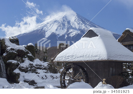 富士山（忍野八海） 34501925