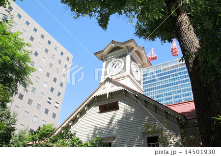 春の札幌時計台　北海道旅行 34501930