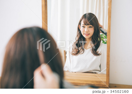 女性　ヘアサロン 34502160