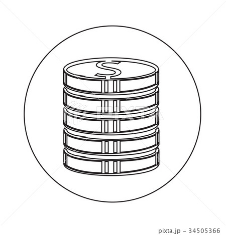 Money icon illustration design 34505366