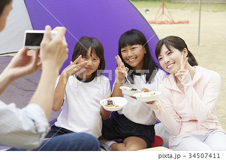 運動会のお昼ごはん 運動会のお昼ごはん 34507411