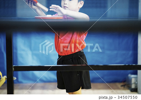 卓球をする男の子 34507550