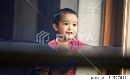 卓球をする男の子 34507611