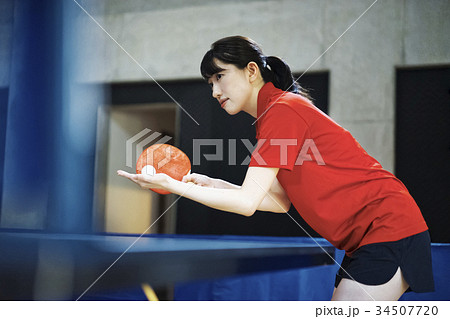 卓球選手 女性 卓球選手 女性 34507720