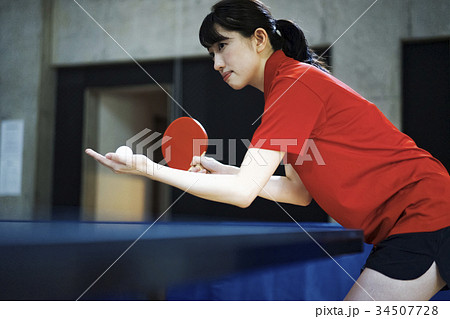 卓球選手 女性 卓球選手 女性 34507728