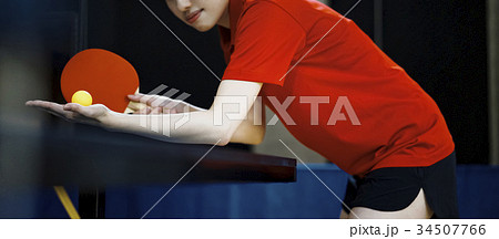 卓球選手　女性 34507766