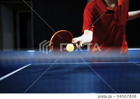 卓球選手　男性 34507836