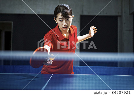 卓球選手 女性 卓球選手 女性 34507921