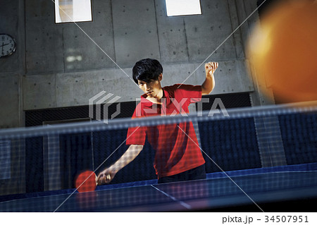 卓球選手　男性 34507951