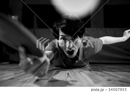 卓球選手　男性 34507955