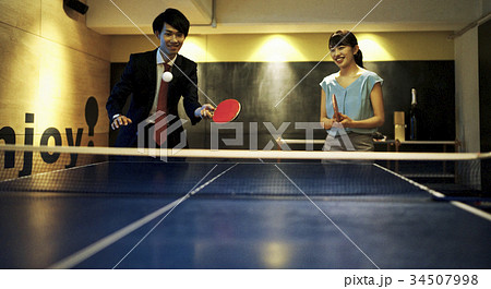 卓球　ダブルス 34507998