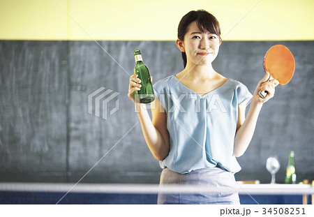 卓球バー　女性 34508251