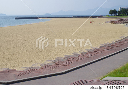 潮風公園の浜辺 潮風公園の浜辺 34508595