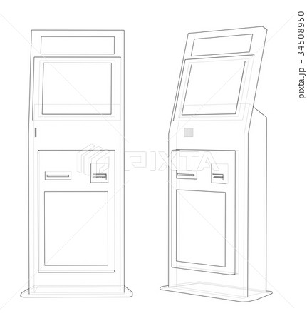 Display advertising sketch. Vector 34508950