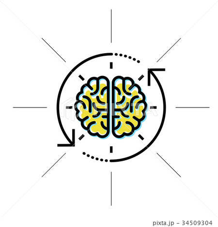 Brain in sight - intellect, research and knowledge 34509304