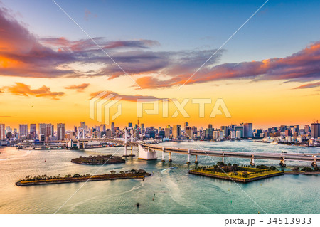 Tokyo Japan City Skyline Tokyo Japan City Skyline 34513933