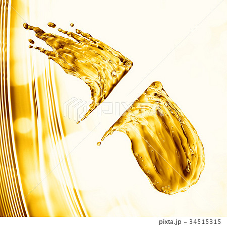 oil splash on gold bokeh background oil splash on gold bokeh background 34515315