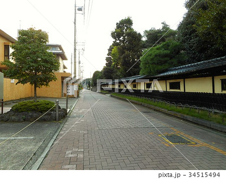 古河　旧武家屋敷街 34515494