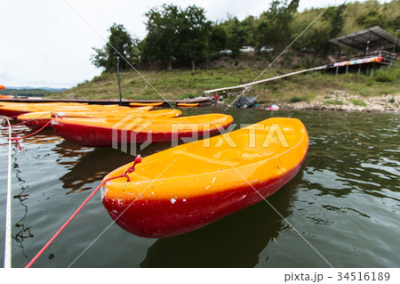 Canu Boat ready for advanture with lake Canu Boat ready for advanture with lake 34516189