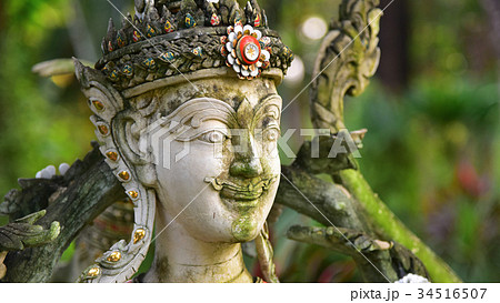 Kinnaree statue, Thai art 34516507