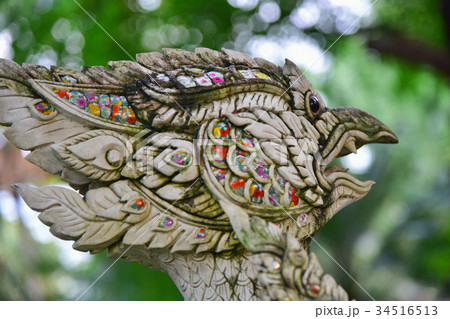 garuda statue (focus eye) garuda statue (focus eye) 34516513