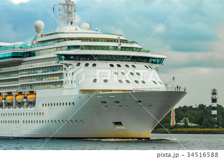 Cruise liner at summer 34516588