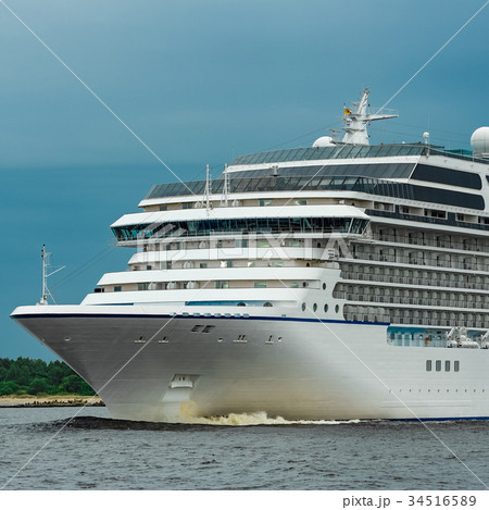 Cruise liner at summer 34516589