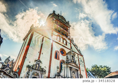 Famous St. Matthias' Abbey or Benediktinerabtei St 34518328